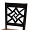 Baxton Studio Rava Modern and Contemporary Two-Tone Dark Brown and Walnut Brown Finished Wood 5-Piece Dining Set 179-11389-10896-Zoro - alternate 5